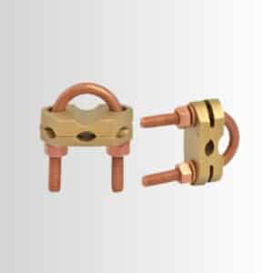 Earth clamp guarantees a secure connection